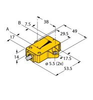 Induktiver Linearwegsensor LI25P1QR14LU4X2/S97