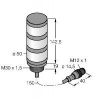 LED-Turmlampe TL50GYRQP