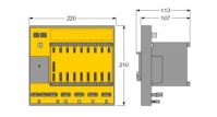 Modulträger DPC-49-4RMB/YO