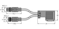 PROFIBUS-Leitung RSSW D9S RKSW4552M2M