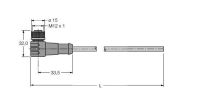 PROFIBUS-Leitung WKSW451-2M