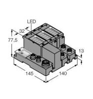 Set f. I/O-Kommunikation TI-BL67-DPV1-S-4