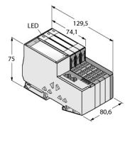 Set in Schutzart IP20 TI-BL20-E-EN-6