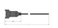 Ventilsteckverbinder DT04-8PG-A-10/TXL