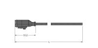 Ventilsteckverbinder DT06-3S-S-10/TXL