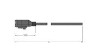 Ventilsteckverbinder DT06-3SG-A-10/TXL