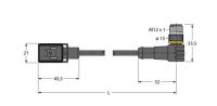 Ventilsteckverbinder VBS02-S80 #6606844