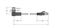 Verbindungsleitung WSSD-RJ45S-4416-1.5M