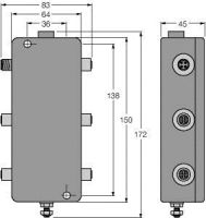 Verteilerbaustein JBBS-49-E413/3G