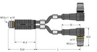 Zweifachverteiler VBRK4.42WSC4T5/5/TEL