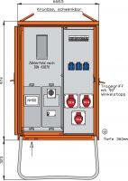 Anschlussverteilerschrank WAV0100BR1