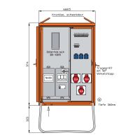 Anschlussverteilerschrank WAV0101R1