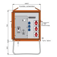 Verteilerschrank WV0270R1-K50