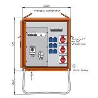 Verteilerschrank WV0310R1-K50