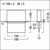 LED-Sicherheitsleuchte ARTSIGN 75 #42185923