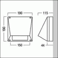 LED-Sicherheitsleuchte RESCLITE P #42934219