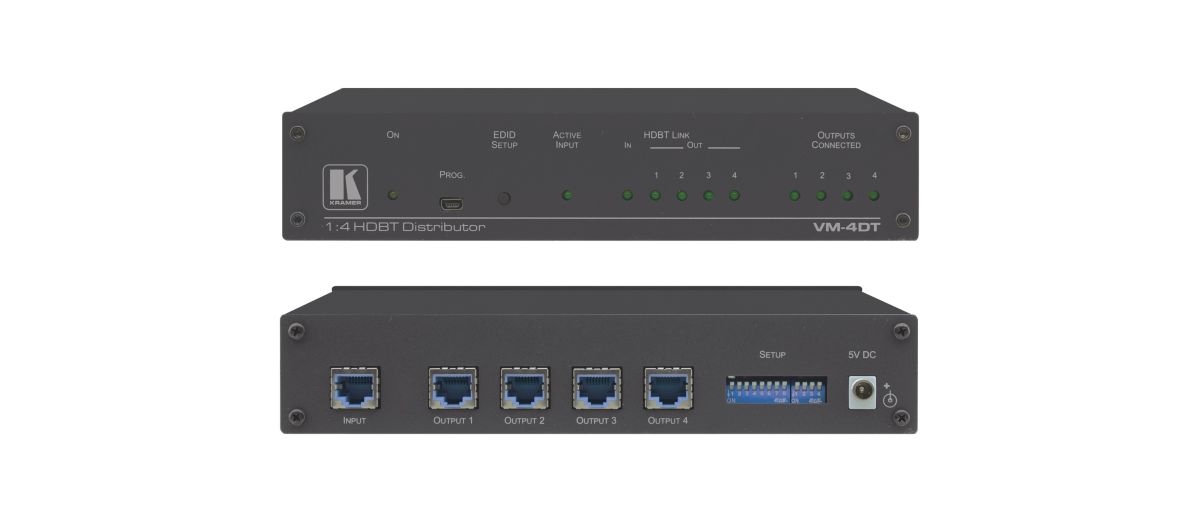4K Verteilverstärker VM-4DT