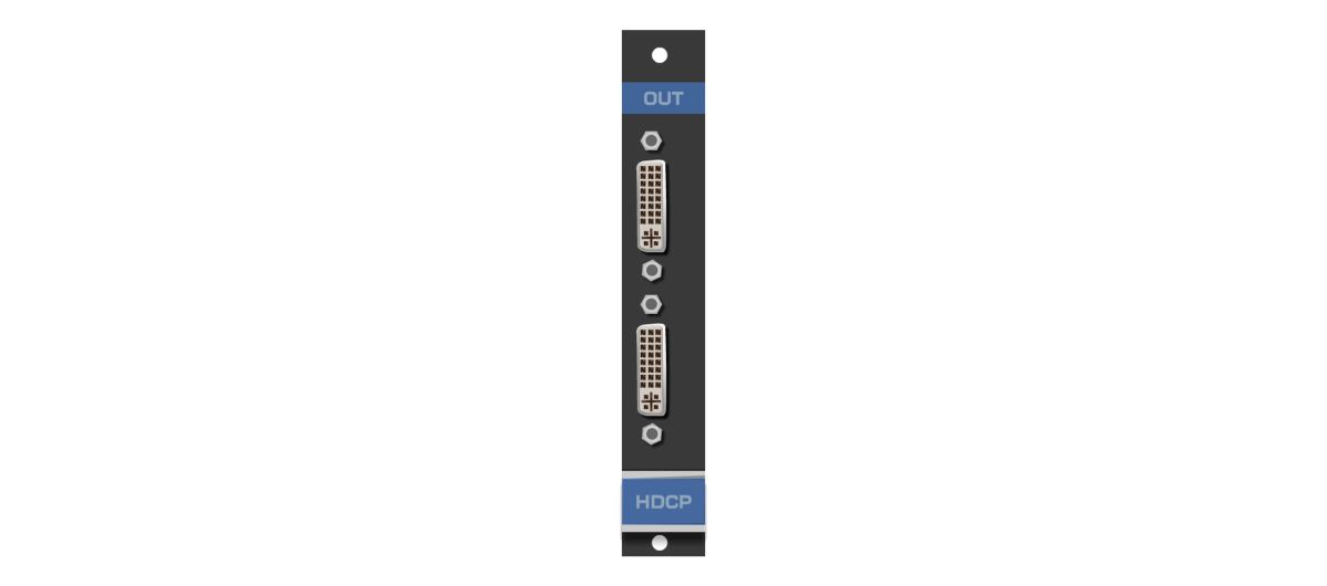 DVI (HDCP) Ausgangskarte HDCP-OUT2-F16/STANDA