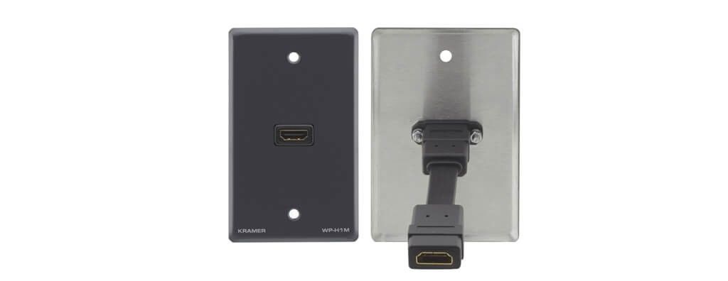 Wand-Anschlussfeld WP-H1M(WP-HDMI1M)099