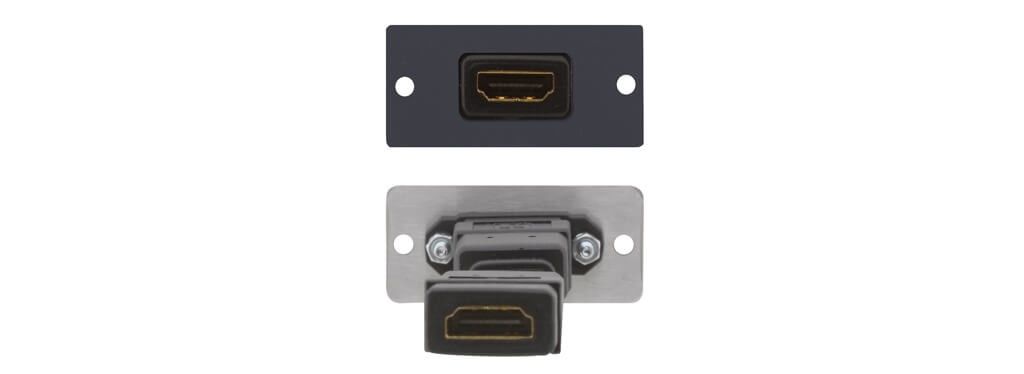 Wandplatten-Einsatz W-H(W-HDMI)(B)
