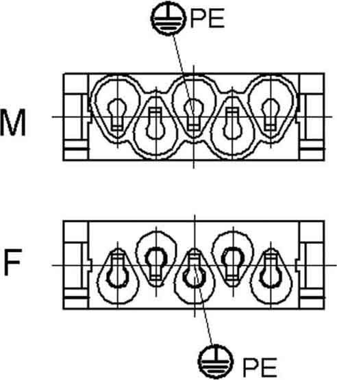 Steckermodul MCS 5 CG-HV