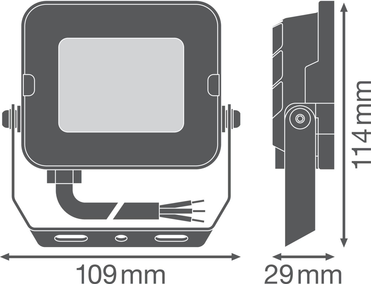 LED-Fluter FLCOMPV10W830SYM100W