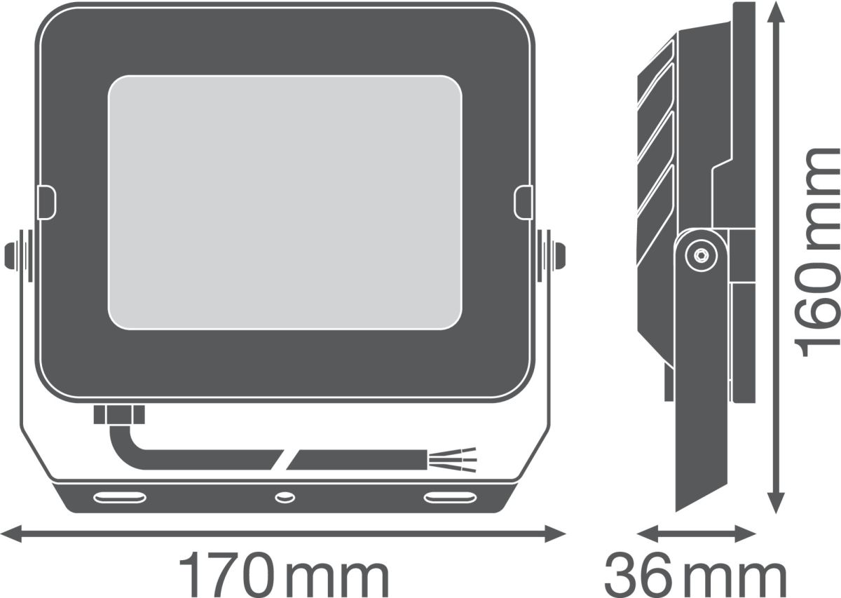 LED-Fluter FLCOMPV50W830SYM100W