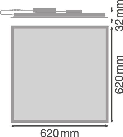 LED-Panel M625 PLCMFT625P28W830D.VR