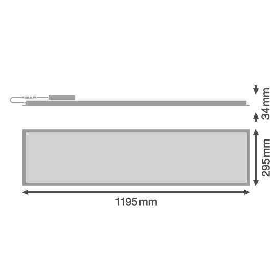 LED-Panel PL COMP 1200V33W 840
