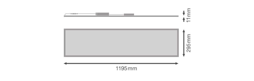 LED-Panel PLCMFT1200P33840U19D