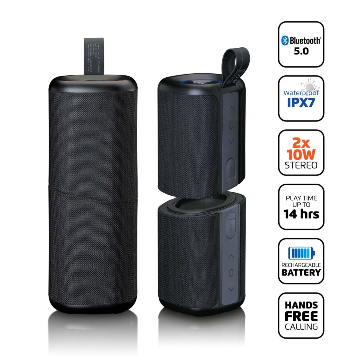 Bluetooth-Lautsprecher-Set BTP-400BK