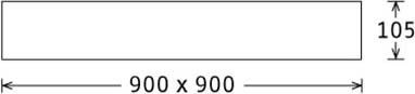 LED-Anbauleuchte PLL52900402/DALI ws