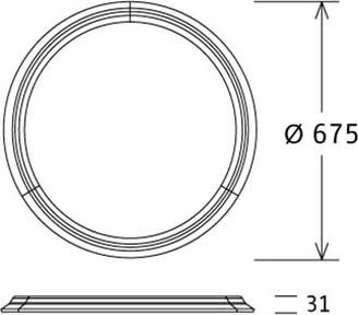 LED-Pendelleuchte APP 20.5030.1.2DA sw