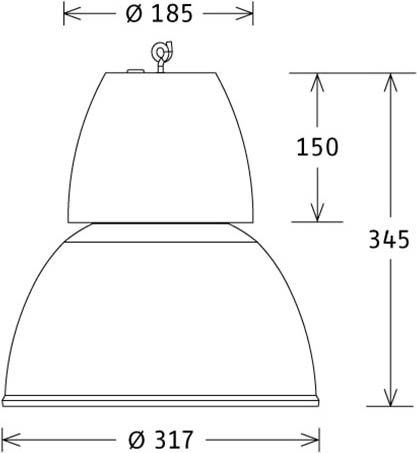 LED-Pendelleuchte CAPL 300.2040.35 si