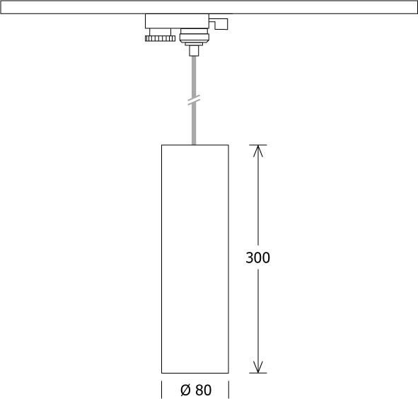 LED-Pendelleuchte FUZYP0801030252 sw