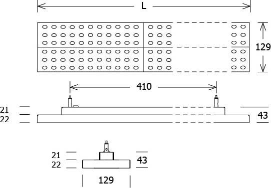 LED-Pendelleuchte LUZ06-D 23.013.40 ws