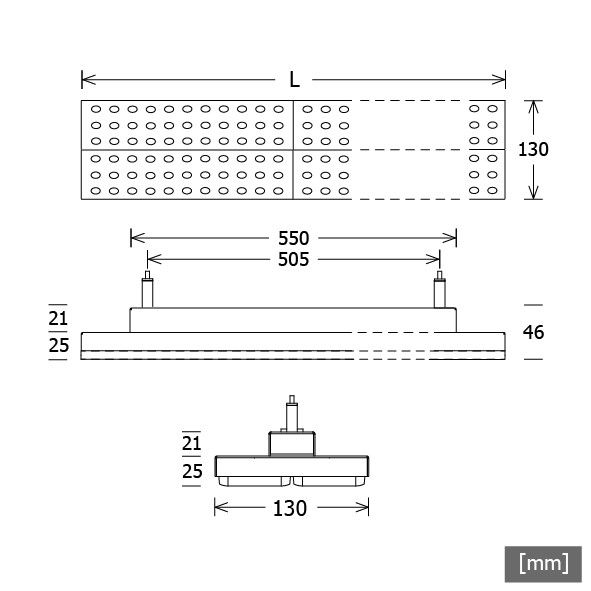 LED-Stromschienenleuchte LUZ-P22 106 #666798