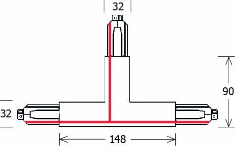 T-Verbinder ST-A T/PE-OUT-L/9013