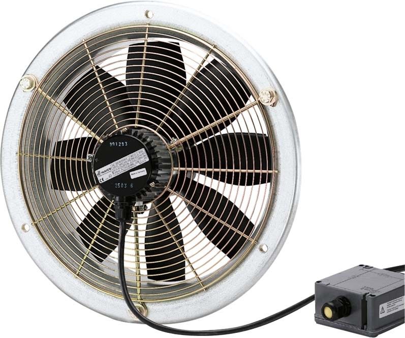 Axial-Wandventilator DZS 25/4 B E Ex e