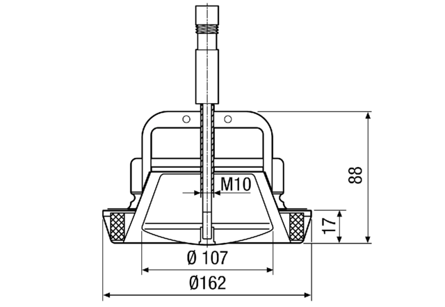 Tellerventil Brandschutz WBV 12