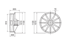 Wandventilator DAS 90/4