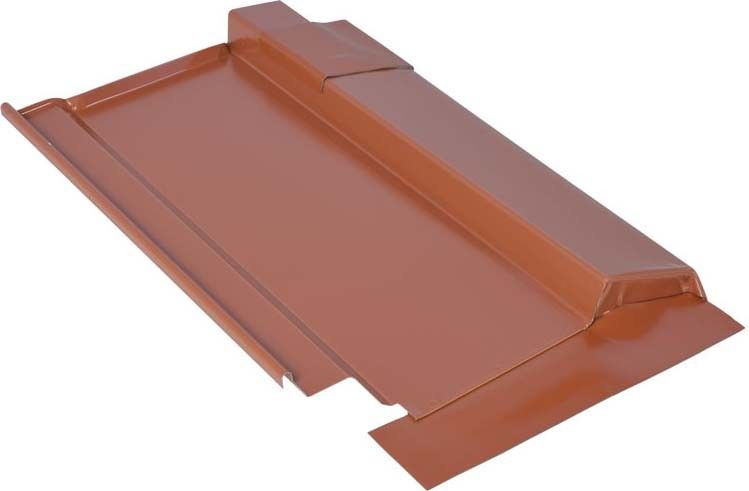 Metalldachplatte Typ Grande 280 MTP-GR-280-ROT stahlblech-rot