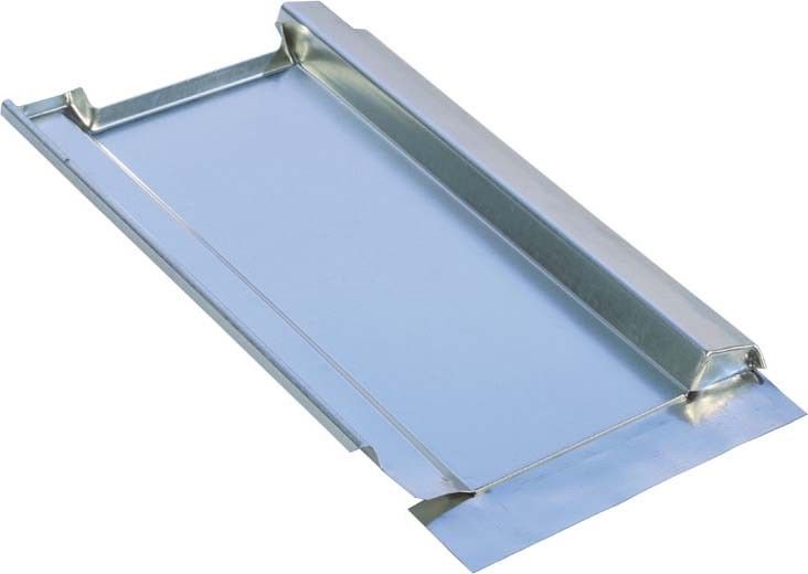 Metalldachplatte Typ Grande 300 MTP-GR-300-ROT stahlblech-rot