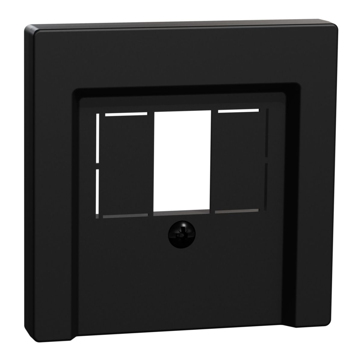 Zentralplatte sw matt MEG4250-0403