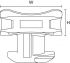 Befestigungselement ACFM1W13 #151-02942