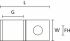 EDS-Besfestigungssockel SSPC5 SS316 ML 100