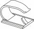 Klebesockel RB8 PA66 BK 100