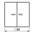 KNX RF Taster 2fach A 10921 ST RF MO
