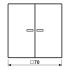 KNX RF Taster 2fach LS 10921 ST RF SWM