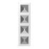 Rahmen 4fach SPAS 584 WW